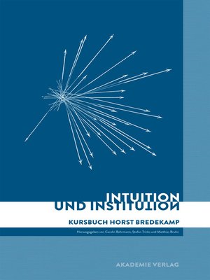 cover image of Intuition und Institution